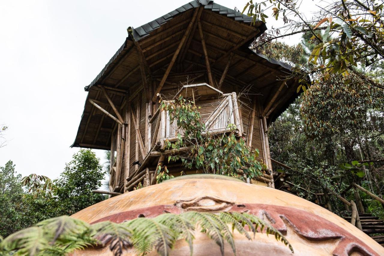 Hotel Guatape Adrianas Bambu Eksteriør bilde