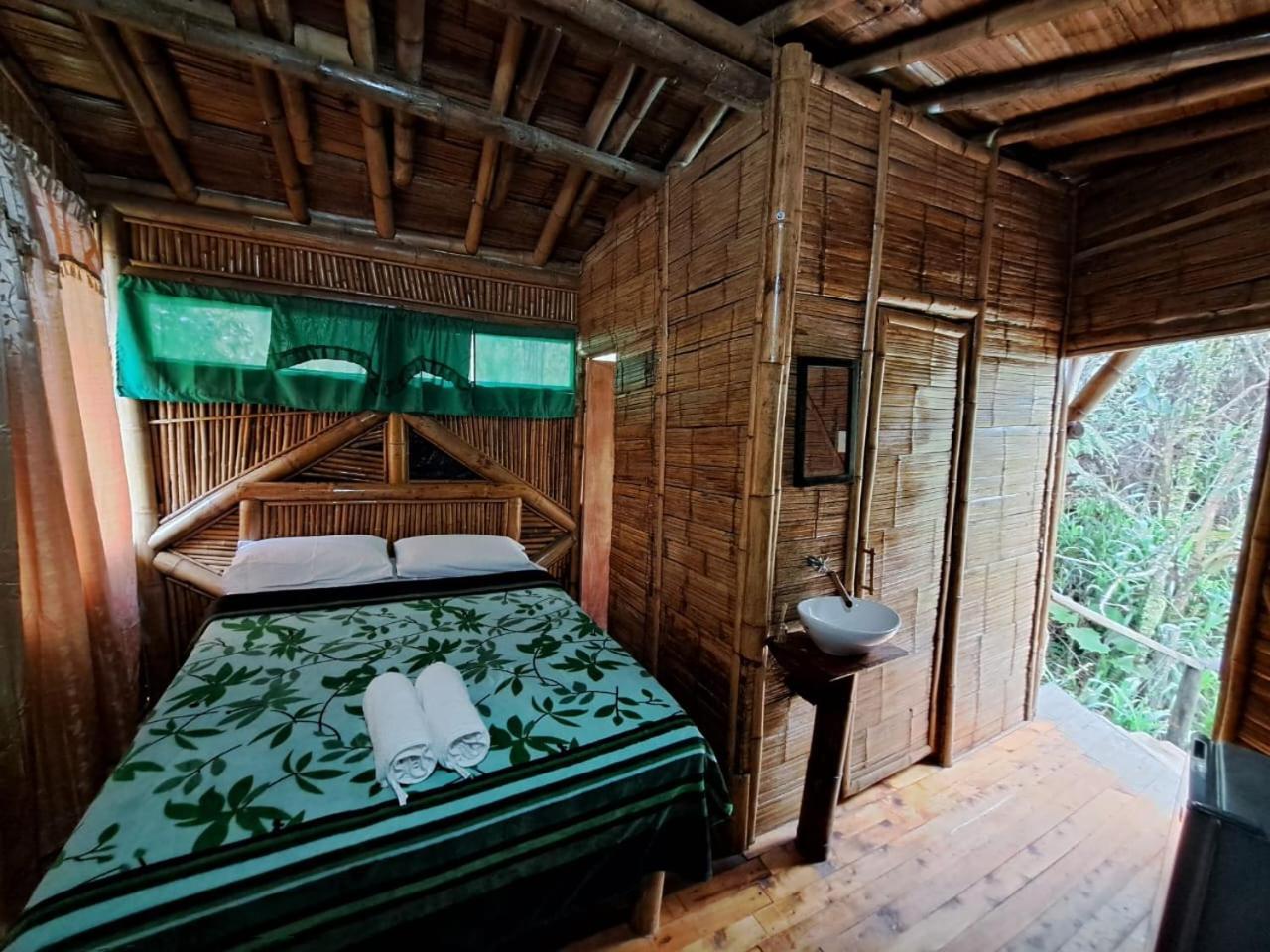 Hotel Guatape Adrianas Bambu Eksteriør bilde